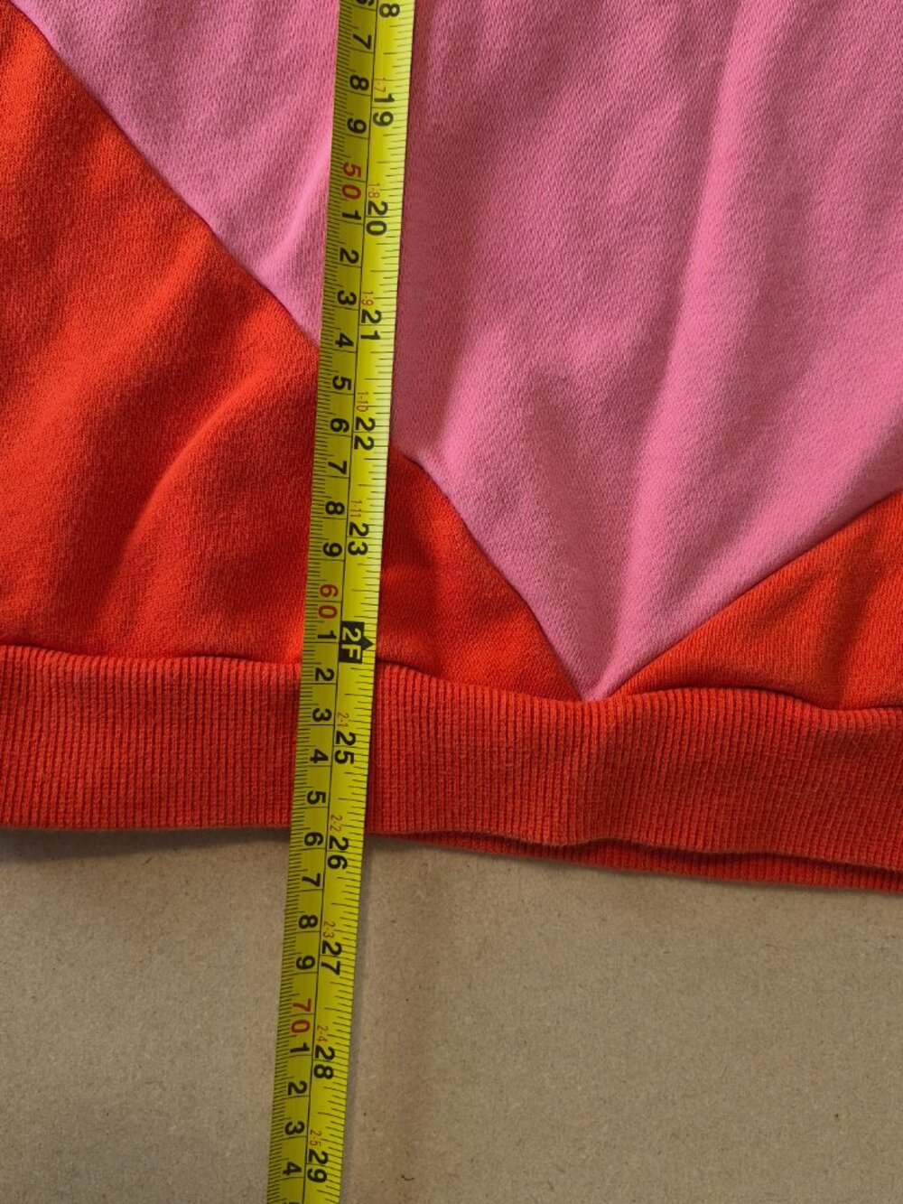 Adidas Originals Women’s Half Zip Sweatshirt Size S Pink Red Colorblock Trefoil - Picture 8 of 9